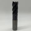 Solid Carbide Necked 5 Flute Endmill 1.000 (25.4mm) Cutting Dia X 1.75 Flute Length With .03” Corner Radius