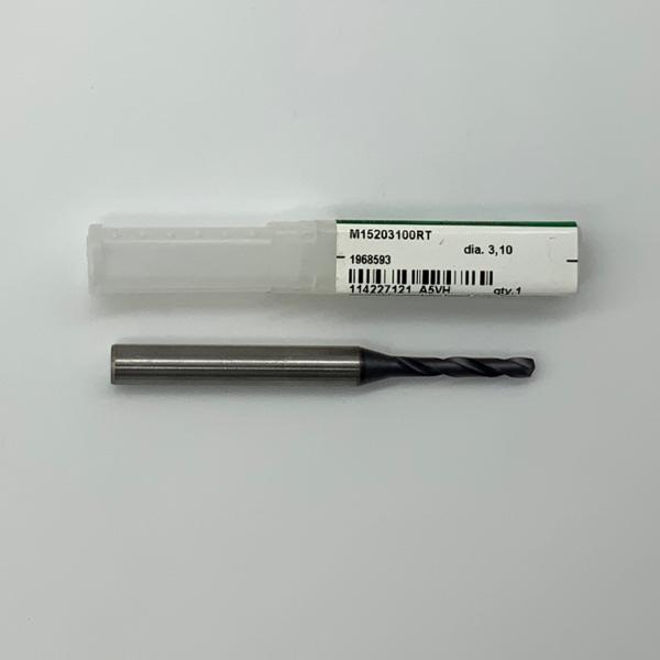 Widia Solid Carbide 2 Flute Drill .1220 (3.10mm) Cutting Dia X .80 Flute Length