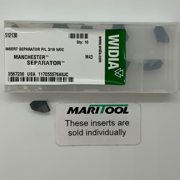 Widia 512-130 512130 M43 .188 Cut Off