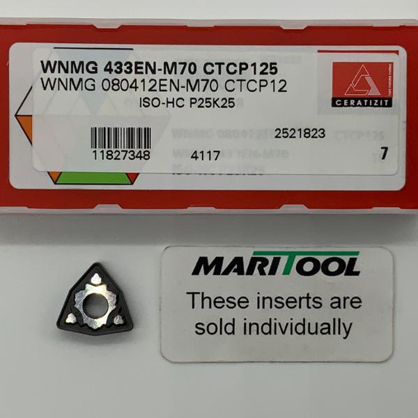 Ceratizit WNMG080412EN M70 CTCP125 ( WNMG433EN M70 )