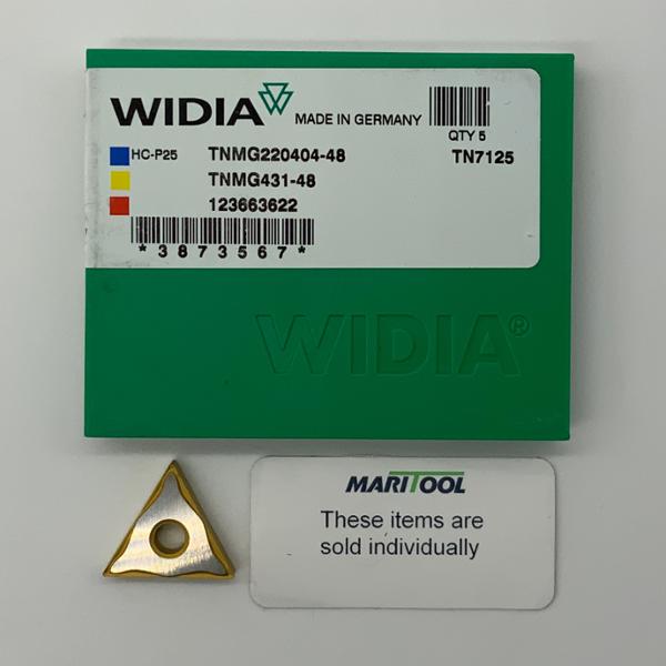 Widia TNMG220404-48 TN7125 ( TNMG431-48 )