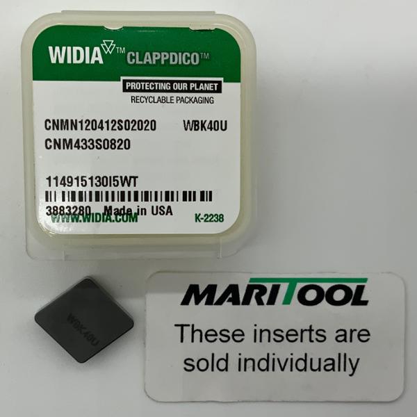 Widia CNMN120412S02020 WBK40U ( CNM433S0820 )