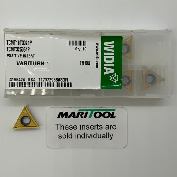 Widia TCMT16T3021P TN10U ( TCMT325051P )