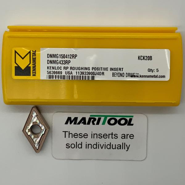 Kennametal DNMG150412RP KCK20B ( DNMG433RP )