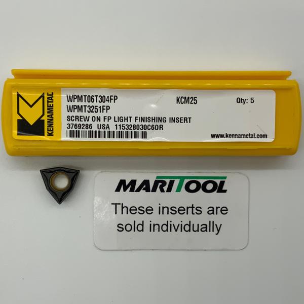 Kennametal WPMT06T304FP KCM25 ( WPMT3251P )