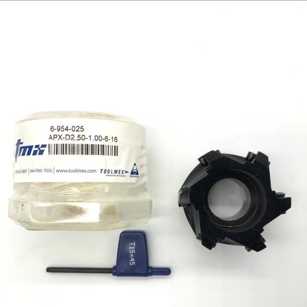 ToolMex Indexable Face Mill APX-D2.50-1.00-6-16
