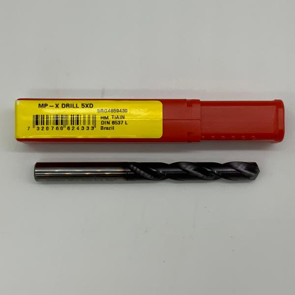 Dormer Solid Carbide 2 Flute Drill .3125 (5/16”) Cutting Dia X 1.75 Flute Length