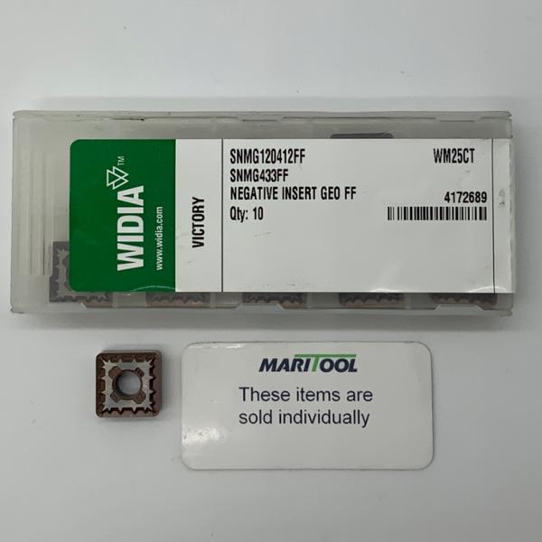 Widia SNMG120412FF WM25CT ( SNMG433FF )
