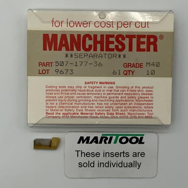 Manchester 507 177 36 M40 Separator Cut Off