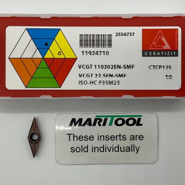 Ceratizit VCGT110302EN SMF CTCP135 ( VCGT22.5EN SMF )
