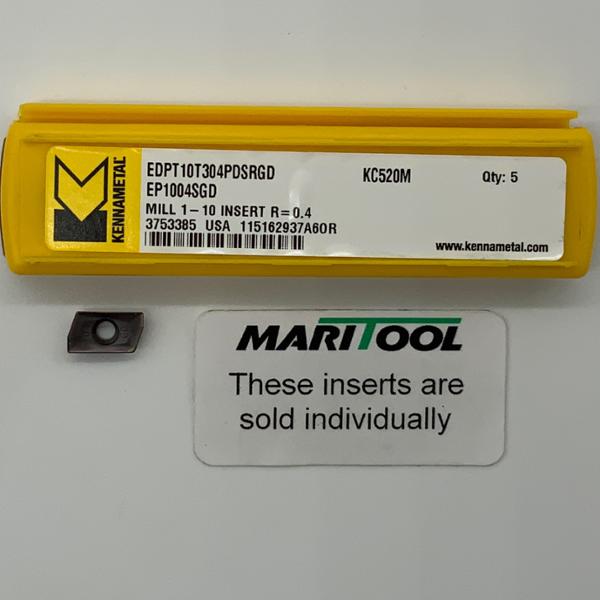 Kennametal EDPT10T304PDSRGD KC520M ( EP1004SGD )