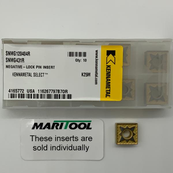 Kennametal SNMG120404R K25M ( SNMG431R )