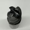 Solid Carbide 4 Flute Endmill .664 Cutting Dia X 1.0 Flute Length With .187 Corner Radius