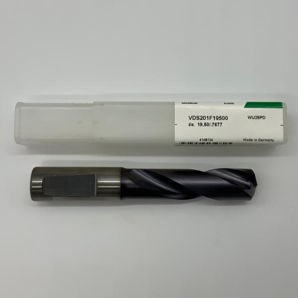 Widia Solid Carbide 2 Flute Drill .7677 (19.50mm) Cutting Dia X 2.70 Flute Length