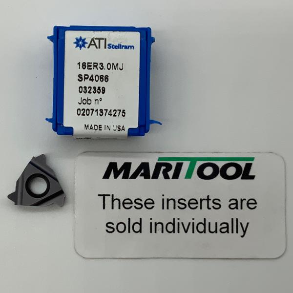 ATI Stellram 16ER3.0MJ SP4066 16 Insert Size 3.0mm Pitch