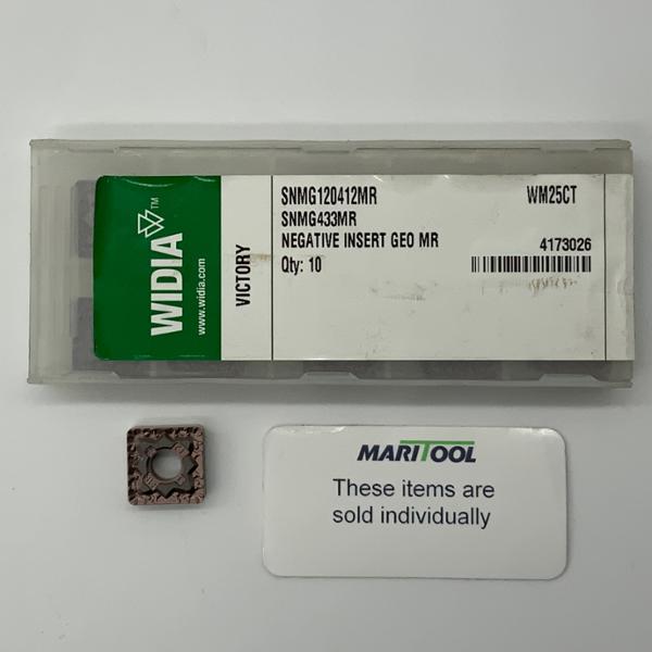 Widia SNMG120412MR WM25CT (SNMG433MR)