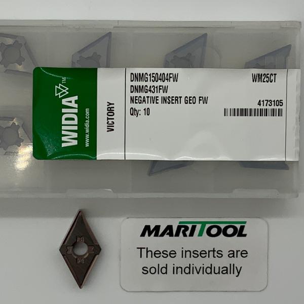 Widia DNMG150404FW WM25CT ( DNMG431FW )