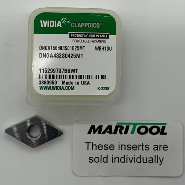 Widia DNGA150408S01025MT WBH10U ( DNGA432S0425MT )