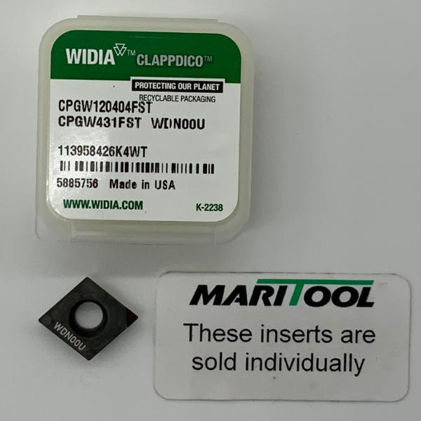 Widia CPGW120404FST WDN00U ( CPGW431FST )
