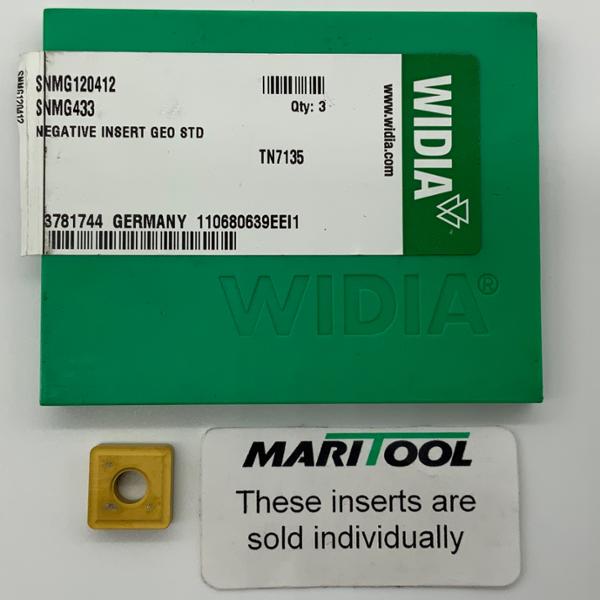 Widia SNMG120412 TN7135 ( SNMG433 )
