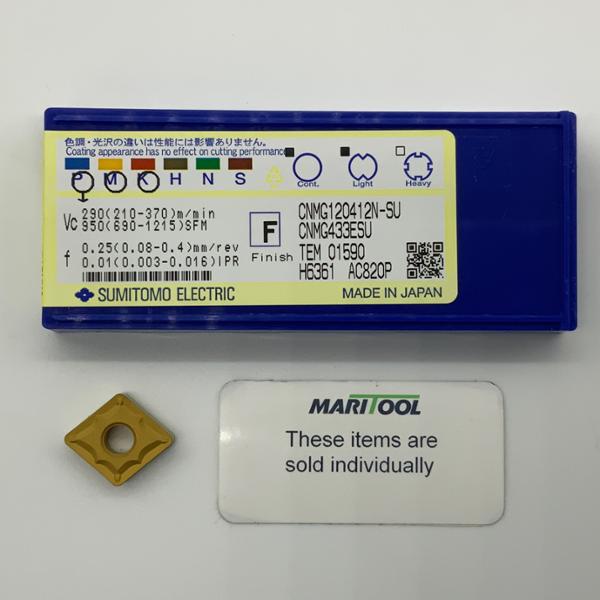 Sumitomo CNMG120412N-SU AC820P ( CNMG433ESU )