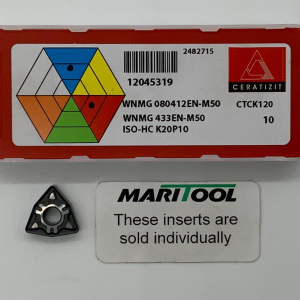 Ceratizit WNMG080412EN M50 CTCK120 ( WNMG433EN M50 )