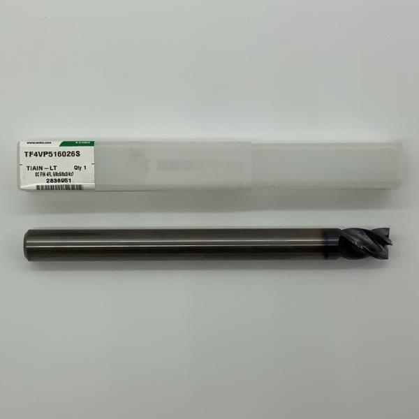 Widia Solid Carbide 4 Flute Endmill .6250 (5/8”) Cutting Dia X .88 Flute Length With X long Shank