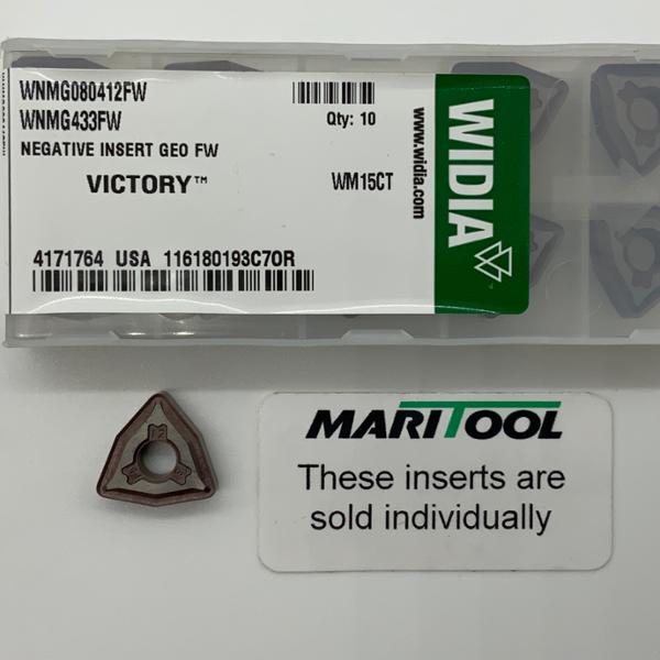 Widia WNMG080412FW WM15CT ( WNMG433FW )