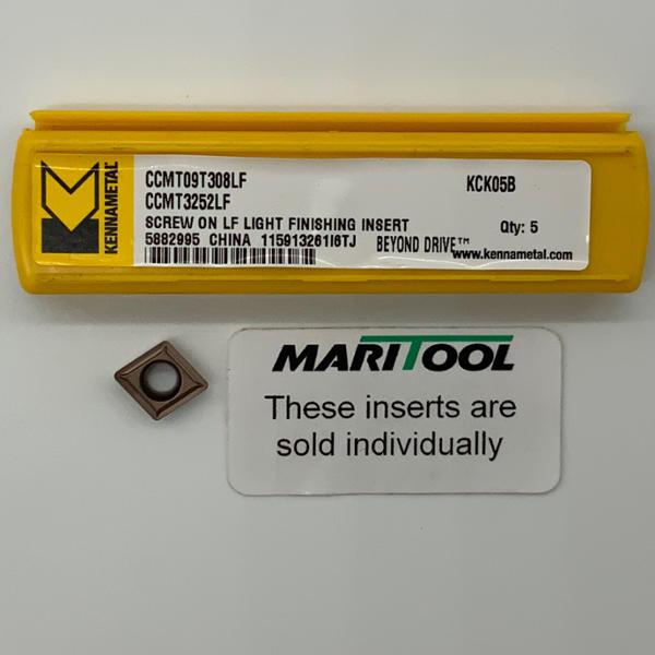 Kennametal CCMT09T308LF KCK05B ( CCMT3252LF )