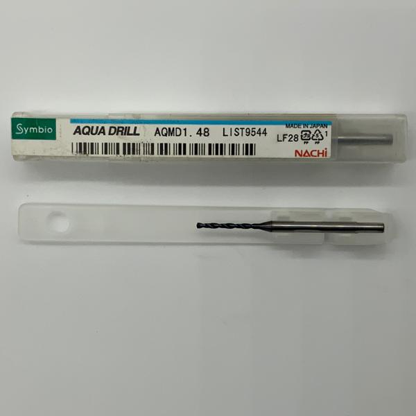 Nachi Solid Carbide 2 Flute Drill .0583 (1.48mm) Cutting Dia X .59 Flute Length