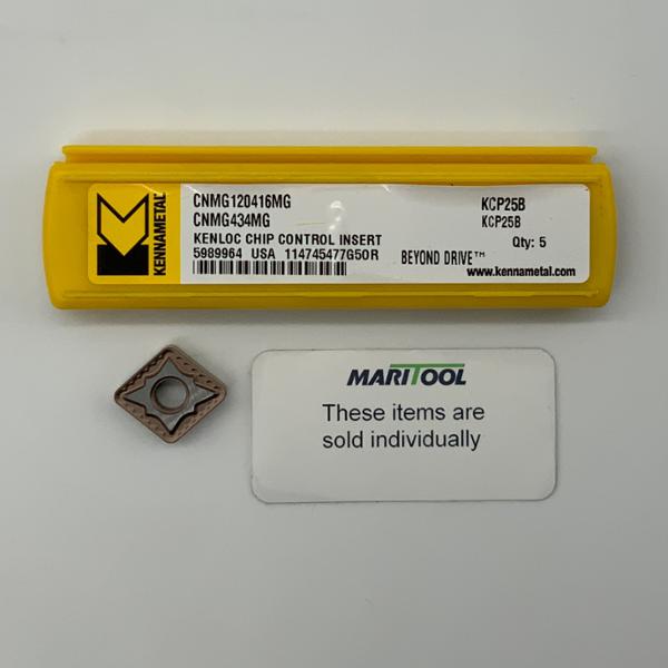 Kennametal CNMG120416MG KCP25B ( CNMG434MG )