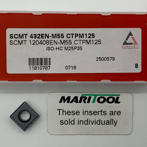 Ceratizit SCMT120408EN M55 CTPM125 ( SCMT432EN M55 )