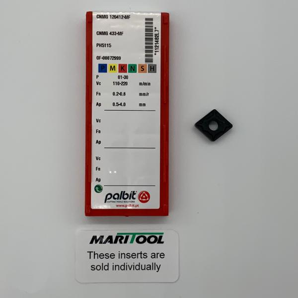 Palbit CNMG 433 MF PH5115 ( CNMG 120412 MF )