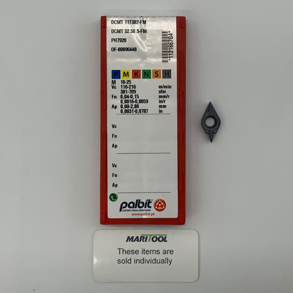 Palbit DCMT11T302FM PH7920 (DCMT32.50.5FM)