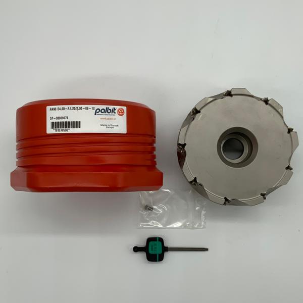 TMX Indexable Face Mill AN90 D4.00-A1.25/2.00-09-10