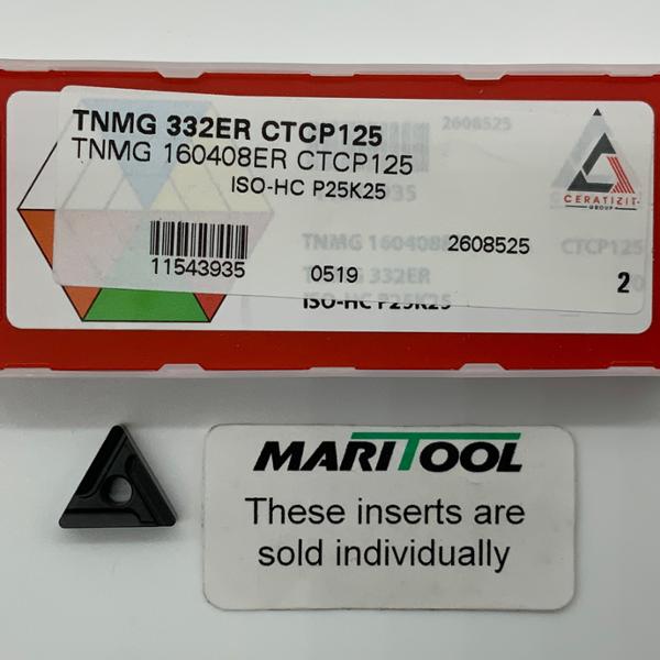 Ceratizit TNMG160408ER CTCP125 ( TNMG332ER )