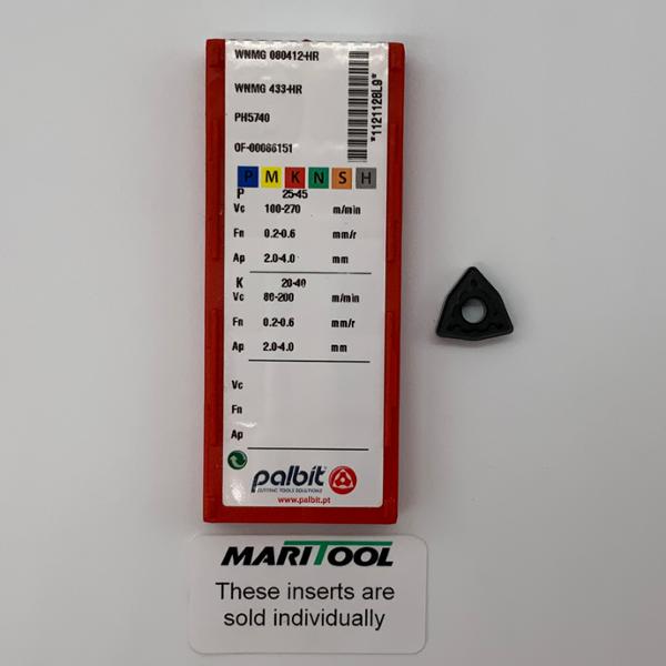 Palbit WNMG 433 HR  PH5740  ( WNMG 080412 HR )