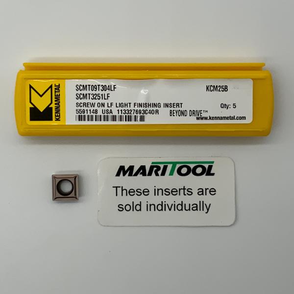 Kennametal SCMT09T304LF KCM25B (SCMT3251LF)