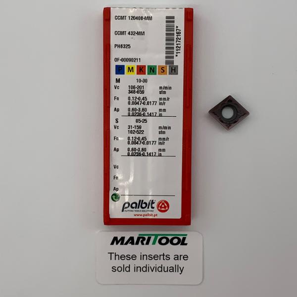 Palbit CCMT 432 MM  PH6325 ( CCMT 120408 MM )