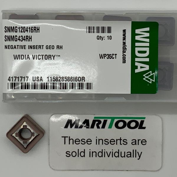 Widia SNMG120416RH WP35CT ( SNMG434RH )