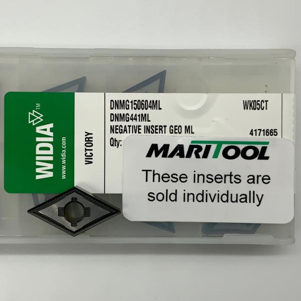 Widia DNMG150604ML WK05CT ( DNMG441ML )