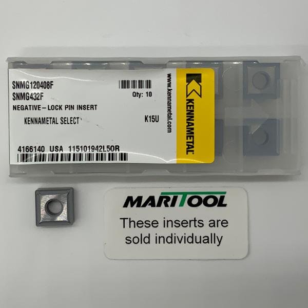 Kennametal SNMG120408F K15U (SNMG432F)