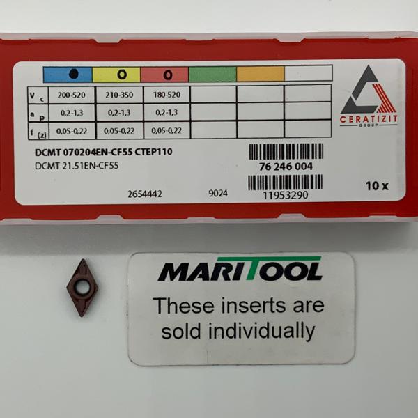 MariTool DCMT070204EN CF55 CTEP110 ( DCMT21.51EN CF55 )