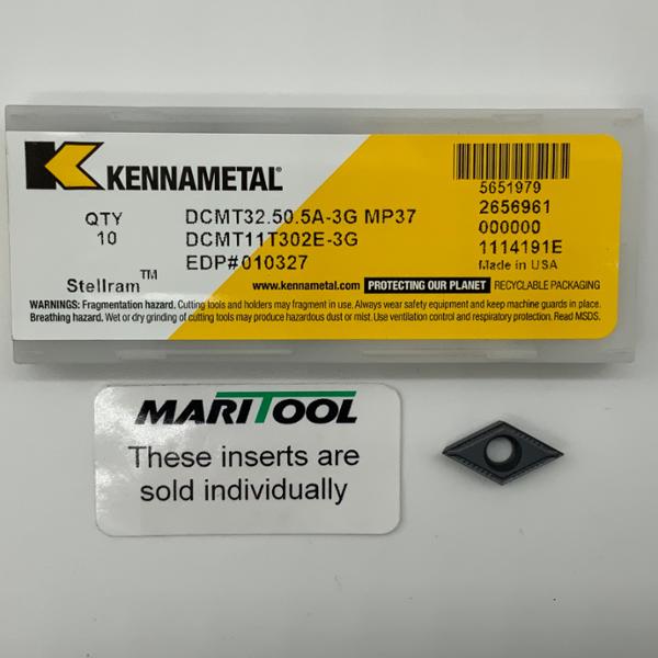 Kennametal DCMT11T302E 3G MP37 ( DCMT32.50.5A 3G )