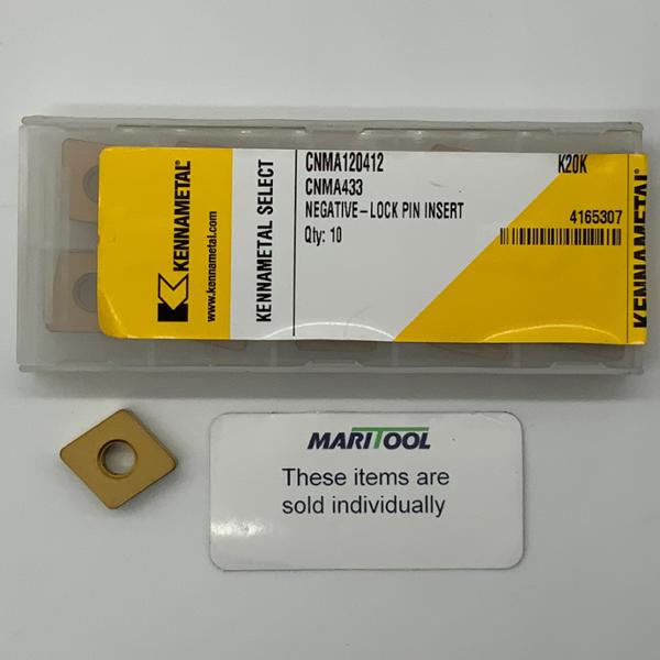 Kennametal CNMA120412 K20K ( CNMA433 )