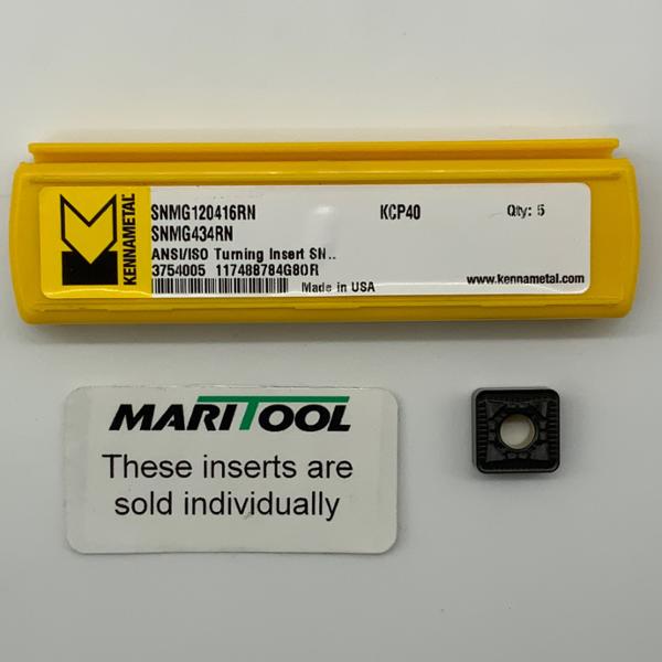 Kennametal SNMG120416RN KCP40 (SNMG434RN)