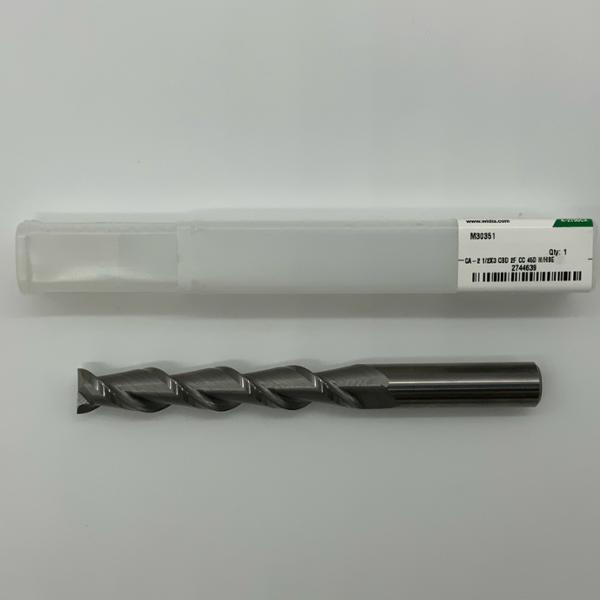 Widia Solid Carbide 2 Flute Endmill .5000 (1/2”) Cutting Dia X 3.0 Flute Length