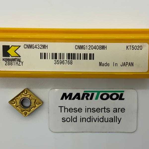 Kennametal CNMG120408MH KT5020 ( CNMG432MH )