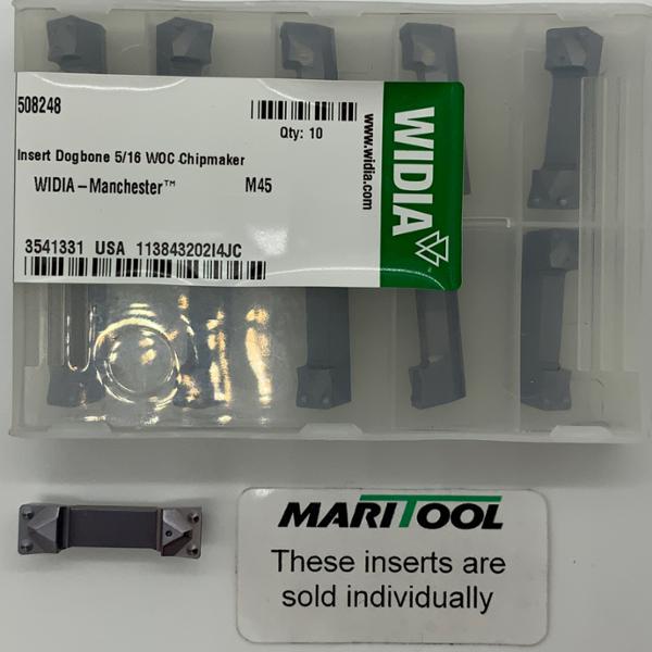 Widia 508-248 508248 M45 .3125 Wide Double Ended Dogbone