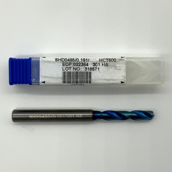 ATI Stellram Solid Carbide 2 Flute Drill .1910 ( #11 ) Cutting Dia X 1.0 Flute Length